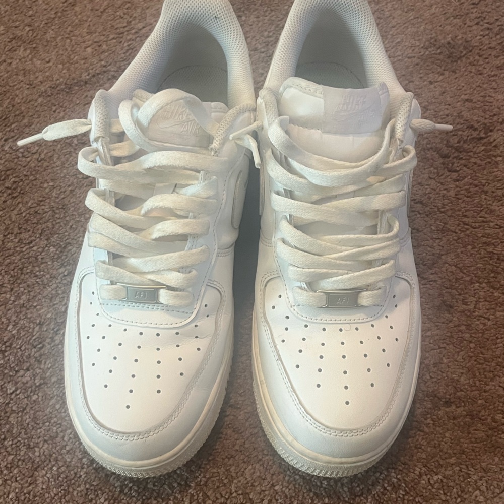 Nike White Air force 1  Athletic Shoes